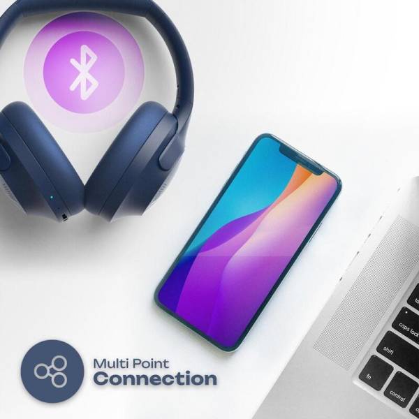 Наушники закрытые PowerLocus P3 BLUE