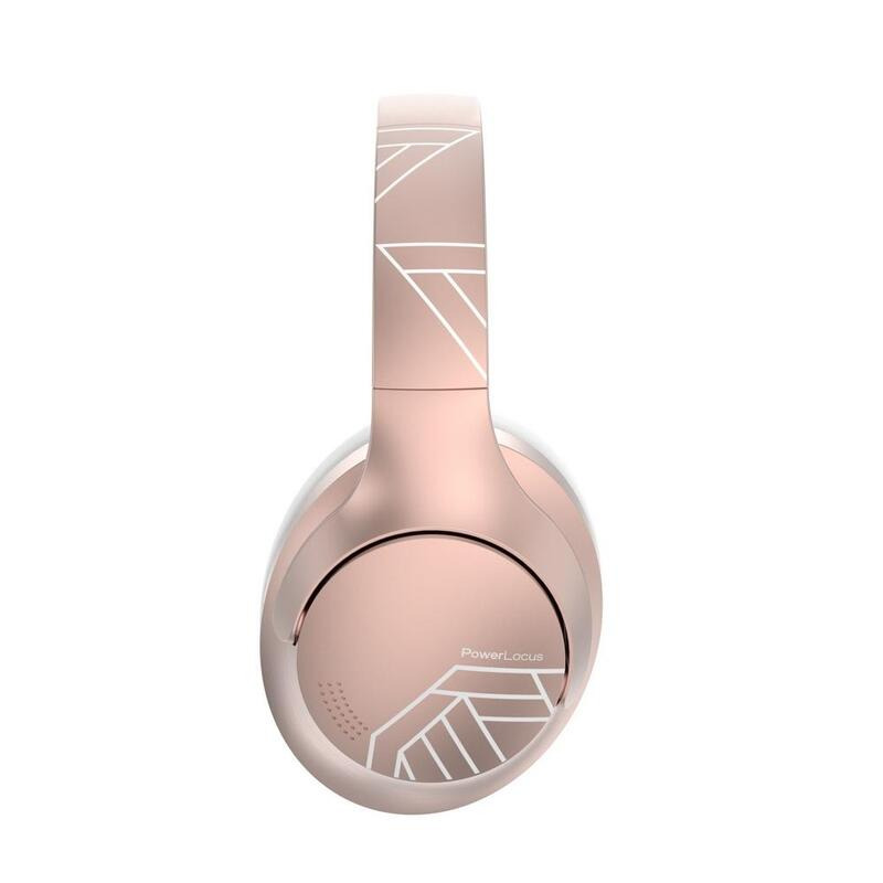 Наушники закрытые PowerLocus P3 ROSE GOLD