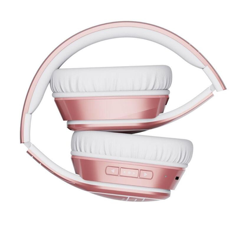 Наушники закрытые PowerLocus P7 ROSE GOLD