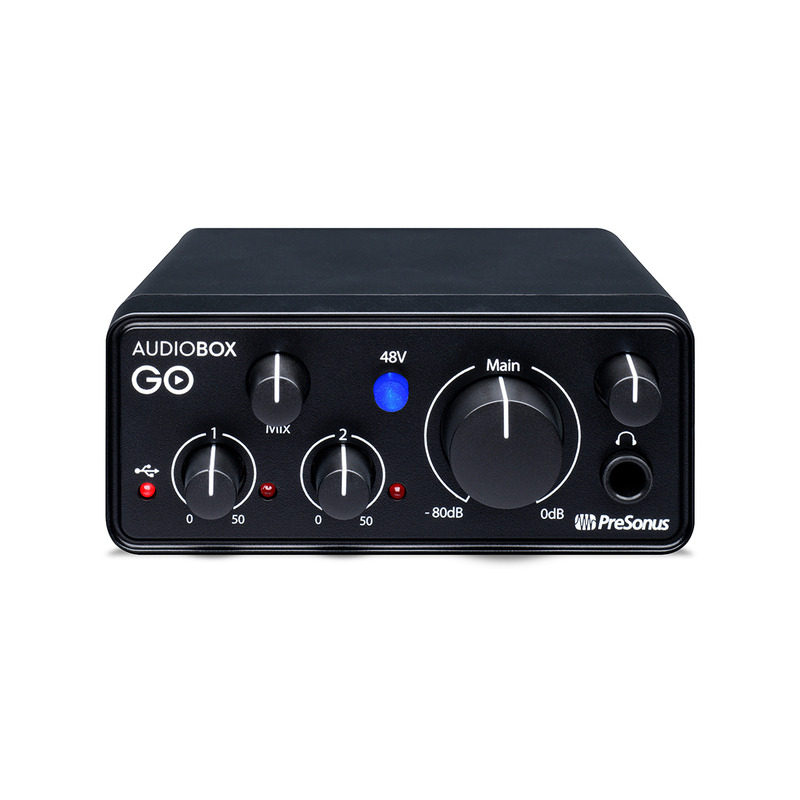 Аудиоинтерфейс Presonus Audiobox GO