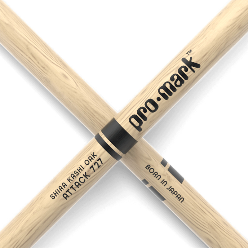Барабанные палочки Promark CLASSIC ATTACK 727 SHIRA KASHI OAK