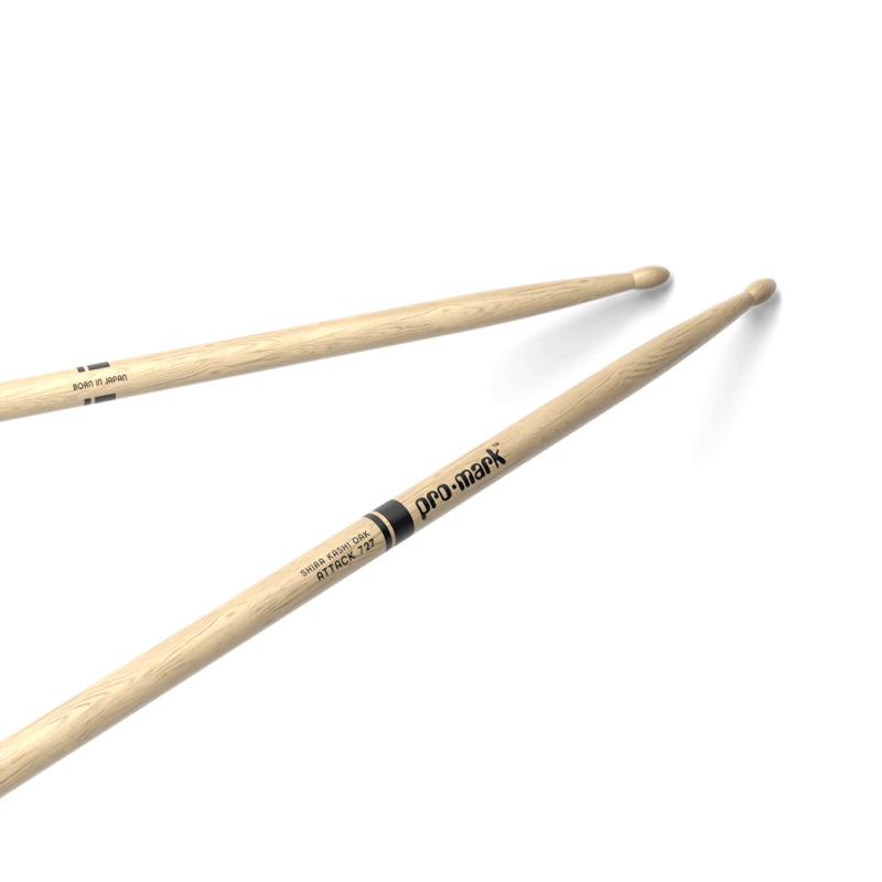 Барабанные палочки Promark CLASSIC ATTACK 727 SHIRA KASHI OAK