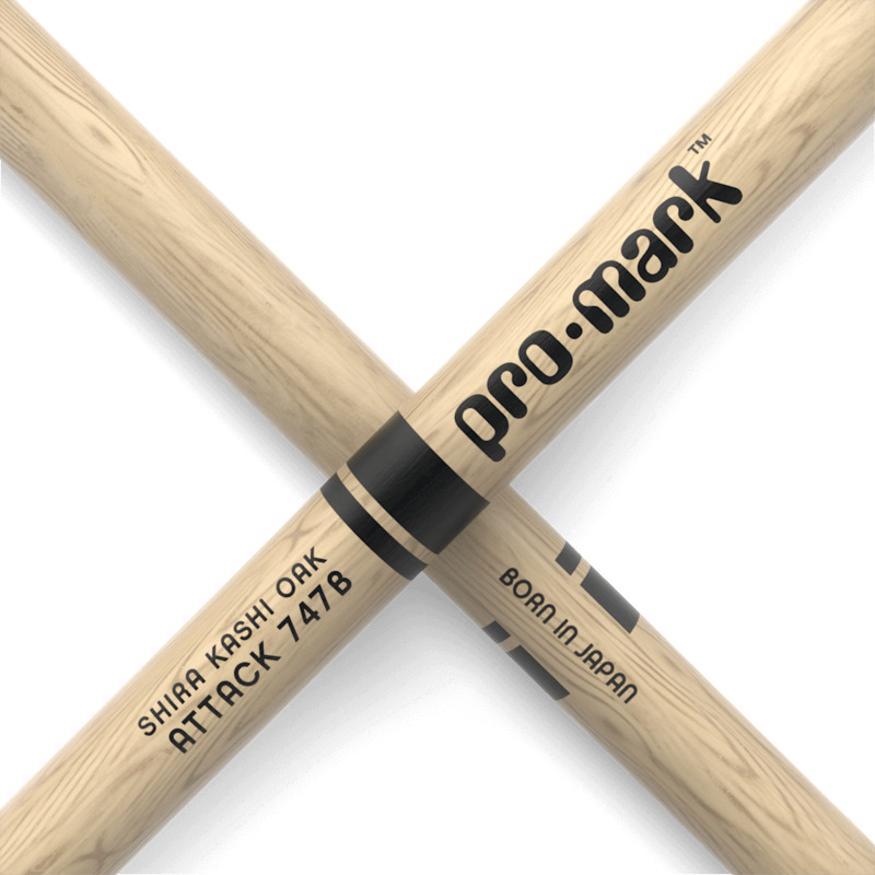 Барабанні палички Promark CLASSIC ATTACK 747BN SHIRA KASHI OAK
