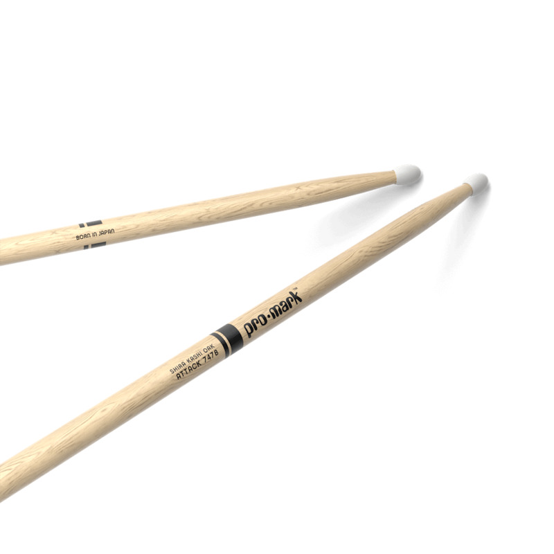 Барабанні палички Promark CLASSIC ATTACK 747BN SHIRA KASHI OAK