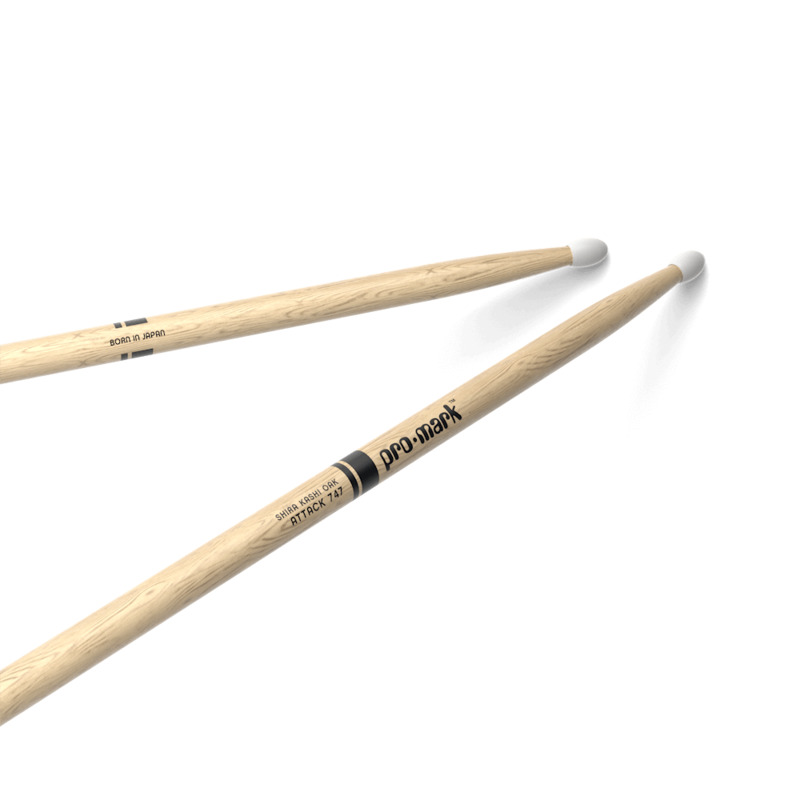 Барабанные палочки Promark CLASSIC ATTACK 747N SHIRA KASHI OAK