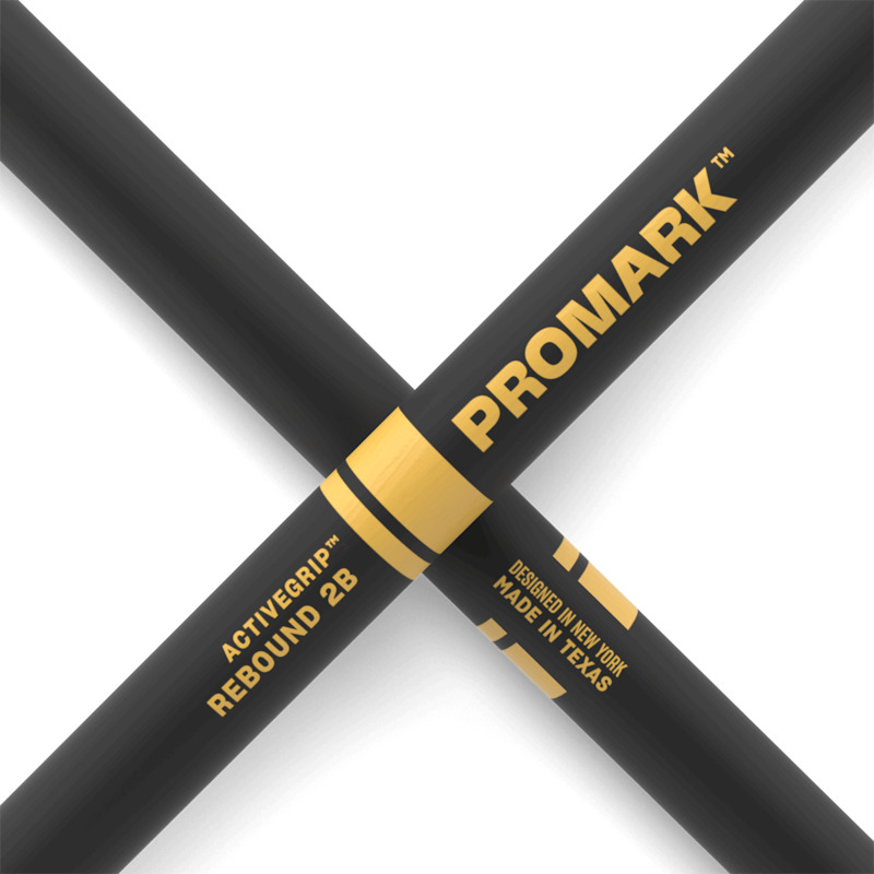 Барабанные палочки Promark REBOUND 2B ACTIVEGRIP