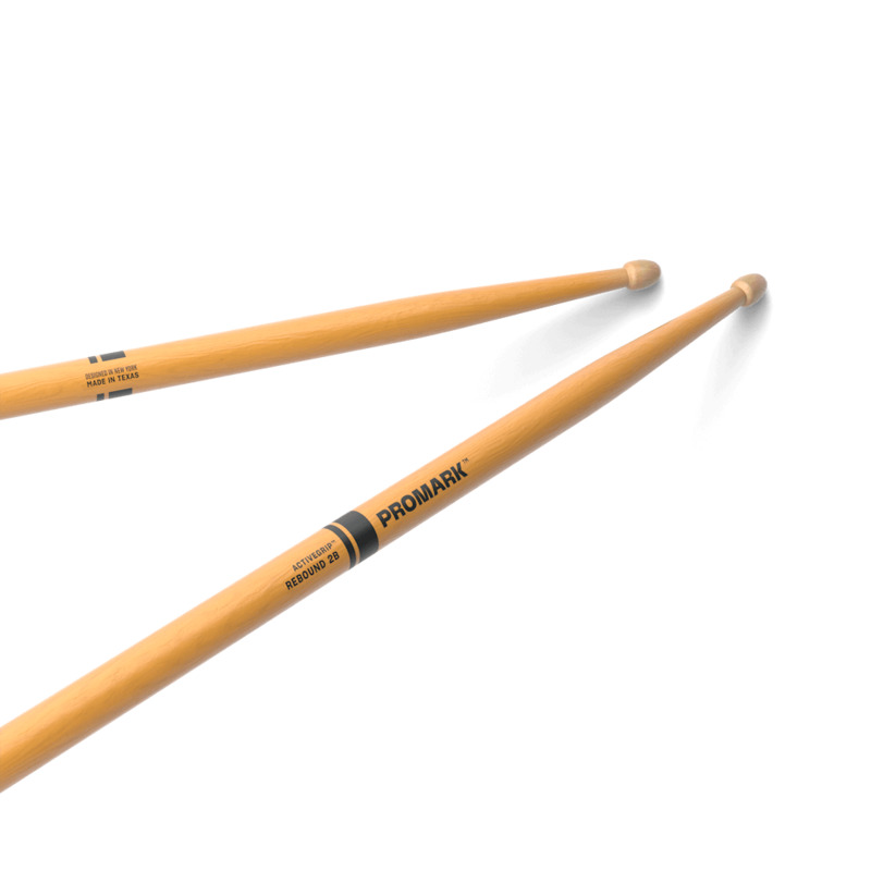 Барабанные палочки Promark REBOUND 2B ACTIVEGRIP CLEAR