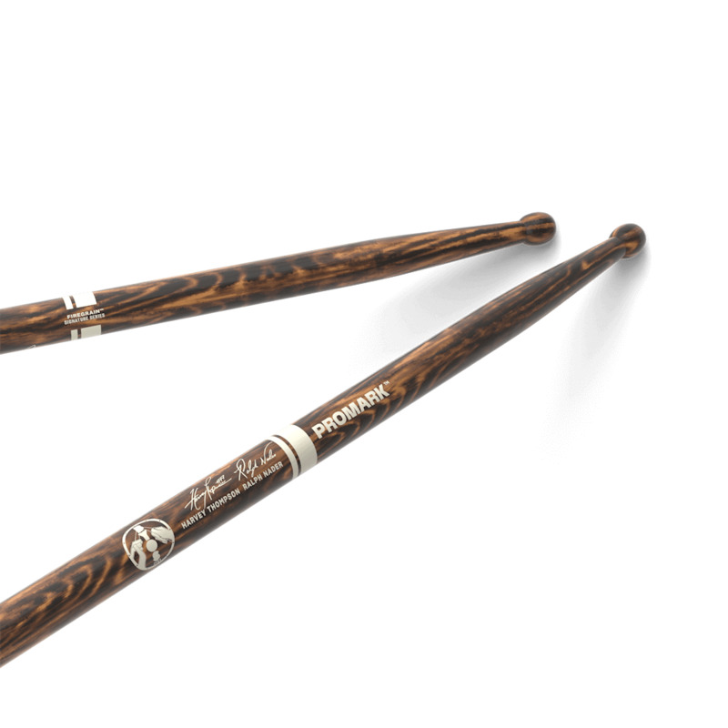 Барабанні палички Promark BYOS FireGrain Hickory Oval Wood Tip