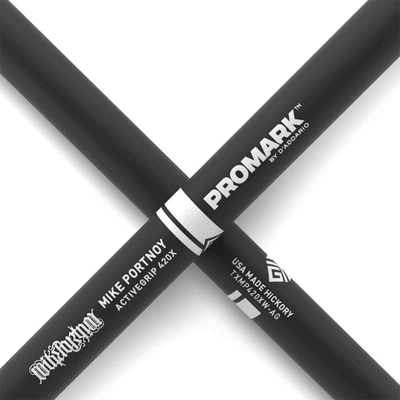 Барабанні палички Promark MIKE PORTNOY SIGNATURE ACTIVEGRIP 420X