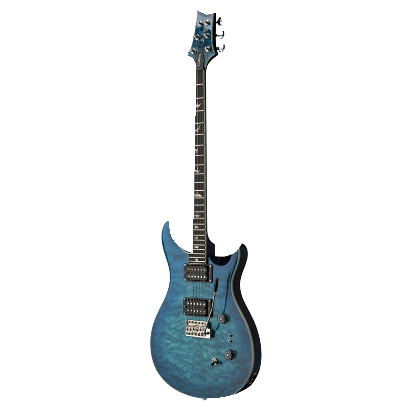 Електрогітара PRS SE Custom 24-08 Quilt (Lake Blue)