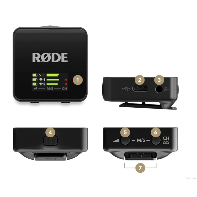 Микрофонная радиосистема RODE Wireless GO Gen 3