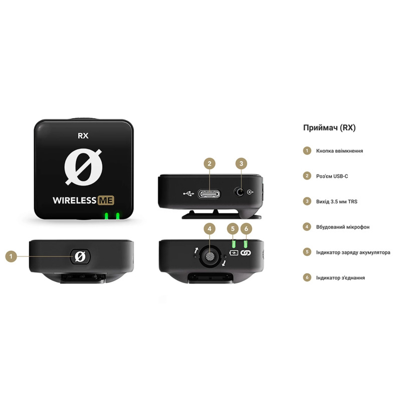 Микрофонная радиосистема RODE Wireless ME Dual