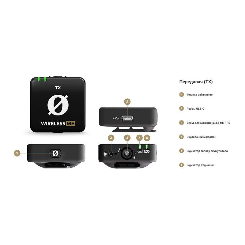 Микрофонная радиосистема RODE Wireless ME