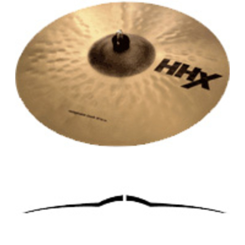 Тарелка Sabian 16" HHX X-Plosion Crash (Brilliant)