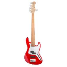 Бас-гитара SADOWSKY MetroExpress 21-Fret Hybrid P/J Bass, Morado, 5-String (Candy Apple Red Metallic)