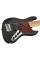 Бас-гитара SADOWSKY MetroExpress 21-Fret Hybrid P/J Bass, Maple, 5-String (Solid Black High Polish)