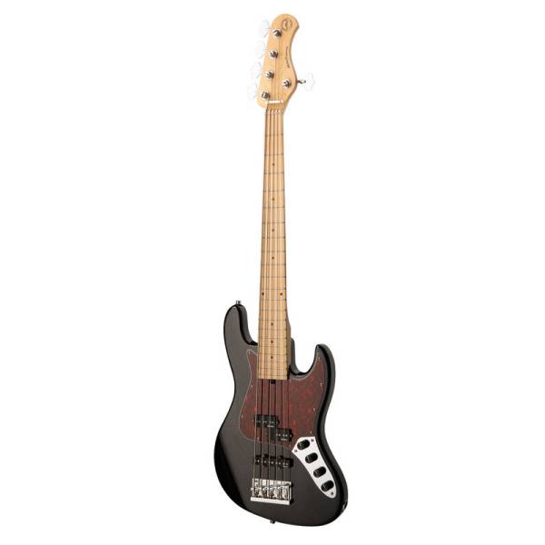 Бас-гитара SADOWSKY MetroExpress 21-Fret Hybrid P/J Bass, Maple, 5-String (Solid Black High Polish)