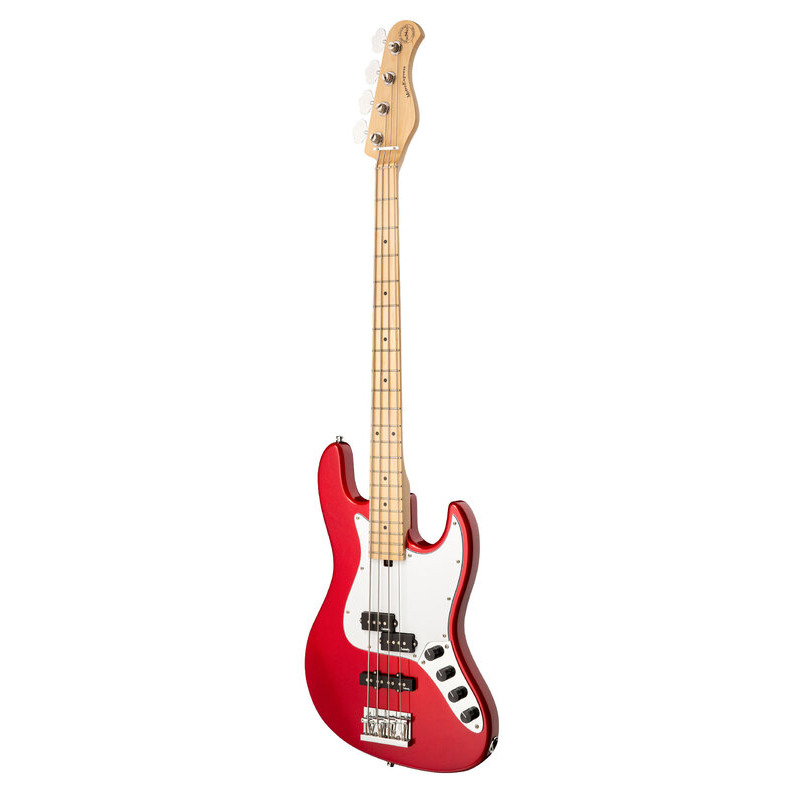 Бас-гитара SADOWSKY MetroExpress 21-Fret Hybrid P/J Bass, Maple, 4-String (Candy Apple Red Metallic)
