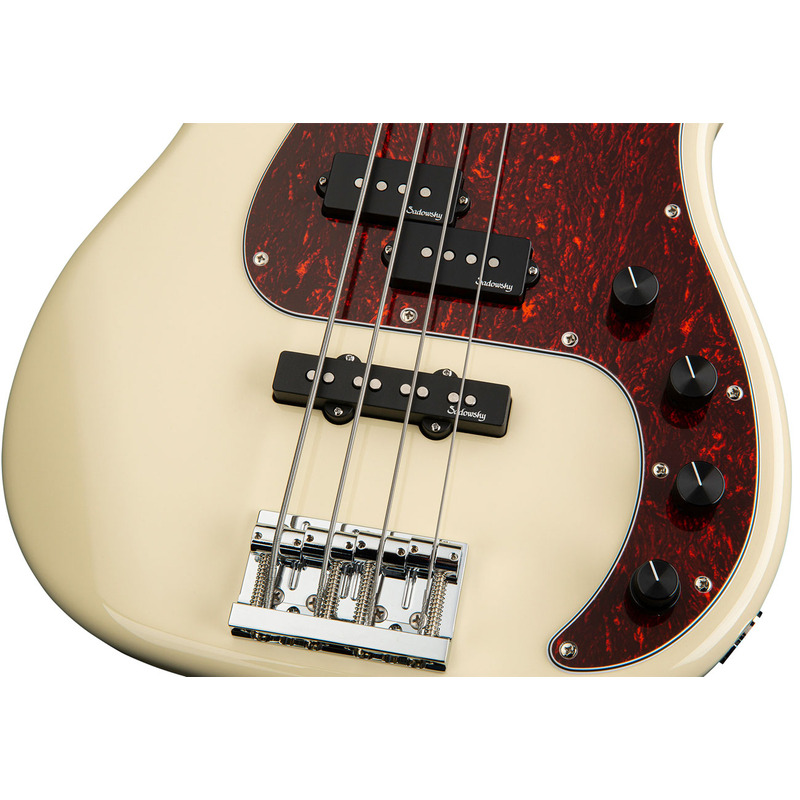 Бас-гітара SADOWSKY MetroLine 21-Fret Hybrid P/J Bass, Alder, 4-String (Solid Olympic White High Polish)