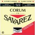 Струны для классической гитары Savarez 500PR Rectified Corum New Cristal Normal Tension