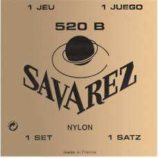 Струны для классической гитары Savarez 520B White Traditional Low Tension