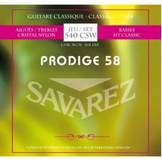 Струны для классической гитары Savarez 540CSW Prodige 58 58 cm