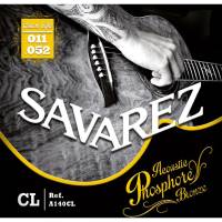 Струны для акустической гитары Savarez A140CL Phosphor Bronze Custom Light 11/52