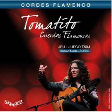 Струны для классической гитары Savarez T50J Tomatito Сordes Flamenco High Tension