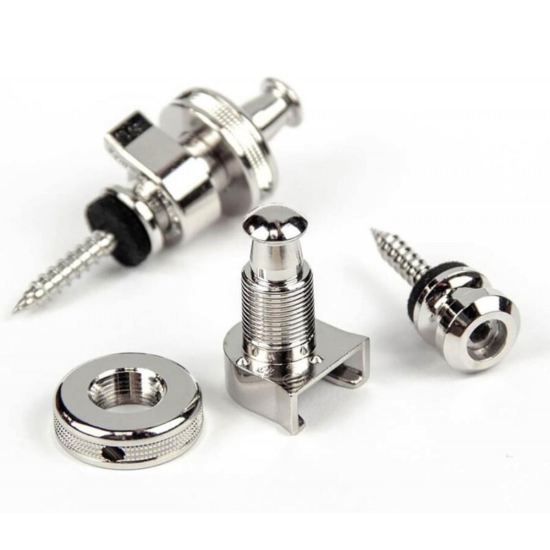 Стреплоки для ременя Schaller 446 Security Locks Chrome