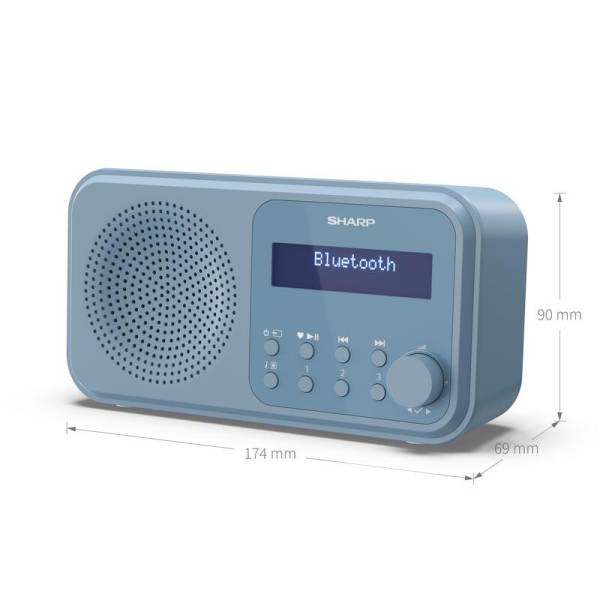 Акустика для дому Sharp DR P420 Blue
