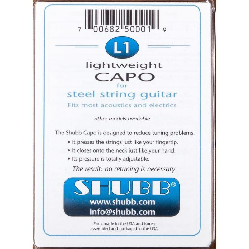 Каподастр Shubb L1 Lite Capo