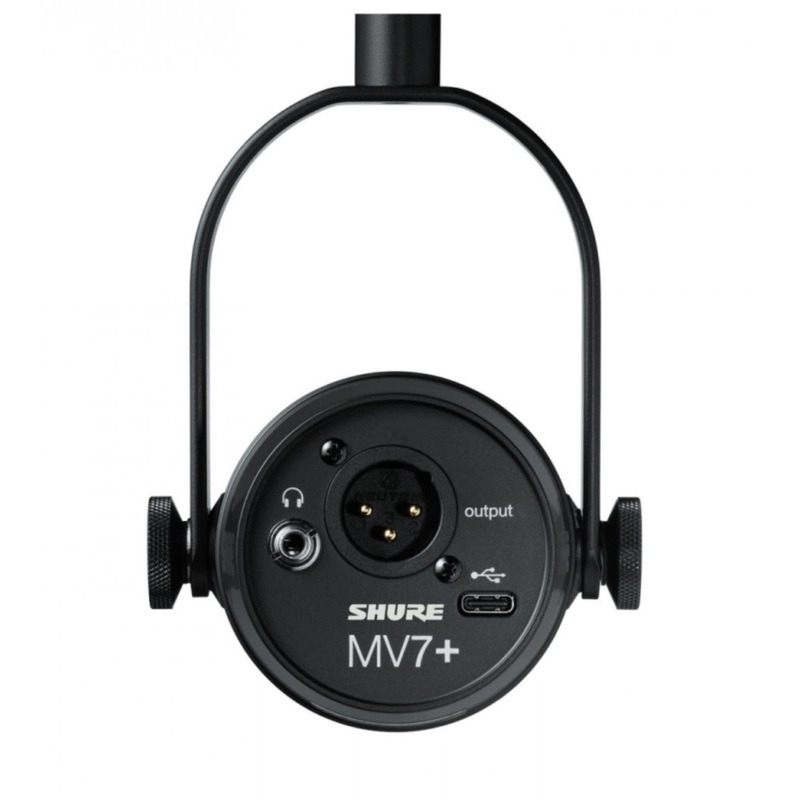 Микрофон студийный Shure MV7-PLUS-K