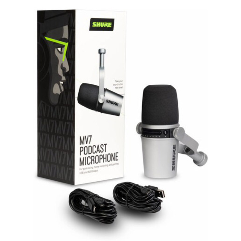 Мікрофон студійний Shure MV7-S