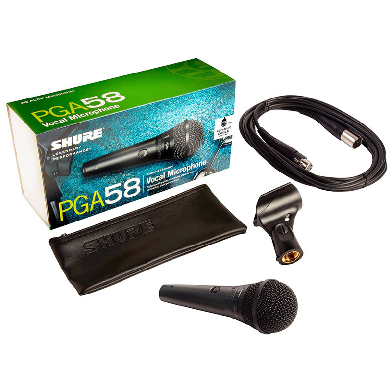 Мікрофон вокальний Shure PGA58-XLR