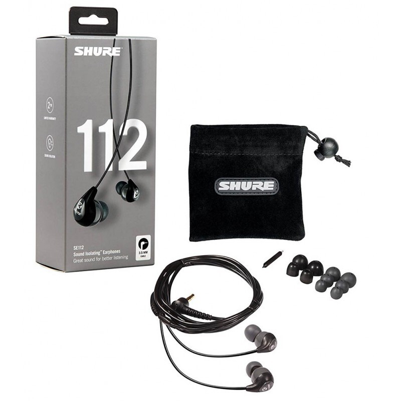 Навушники відкриті Shure SE112-GR