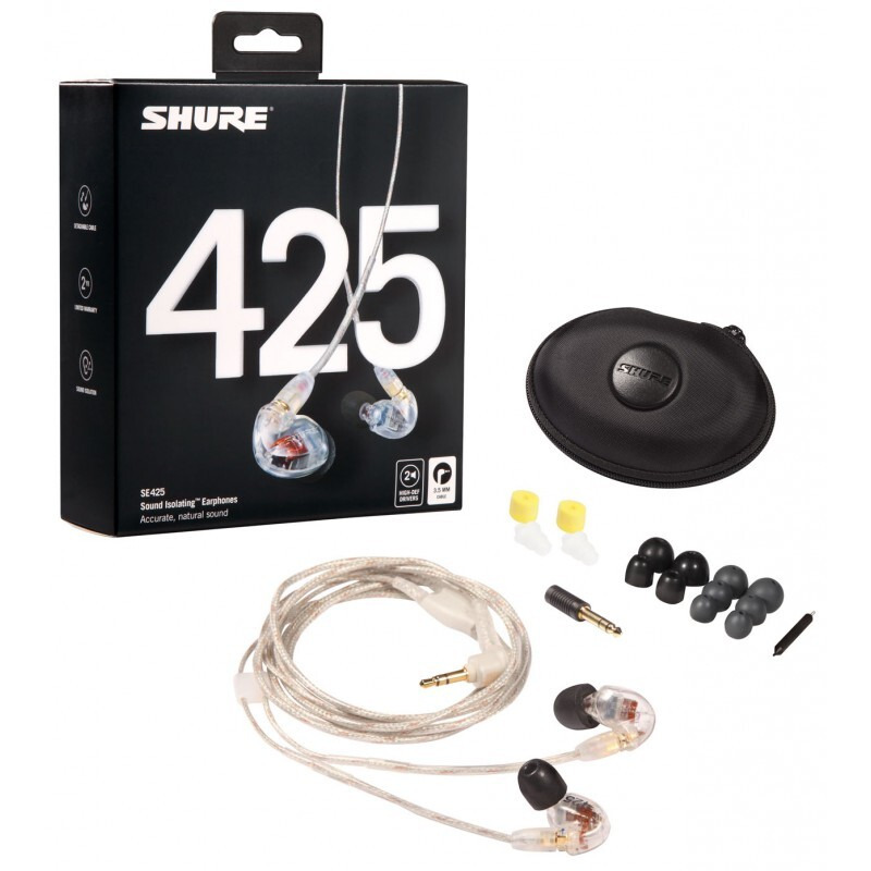 Навушники відкриті Shure SE425-CL