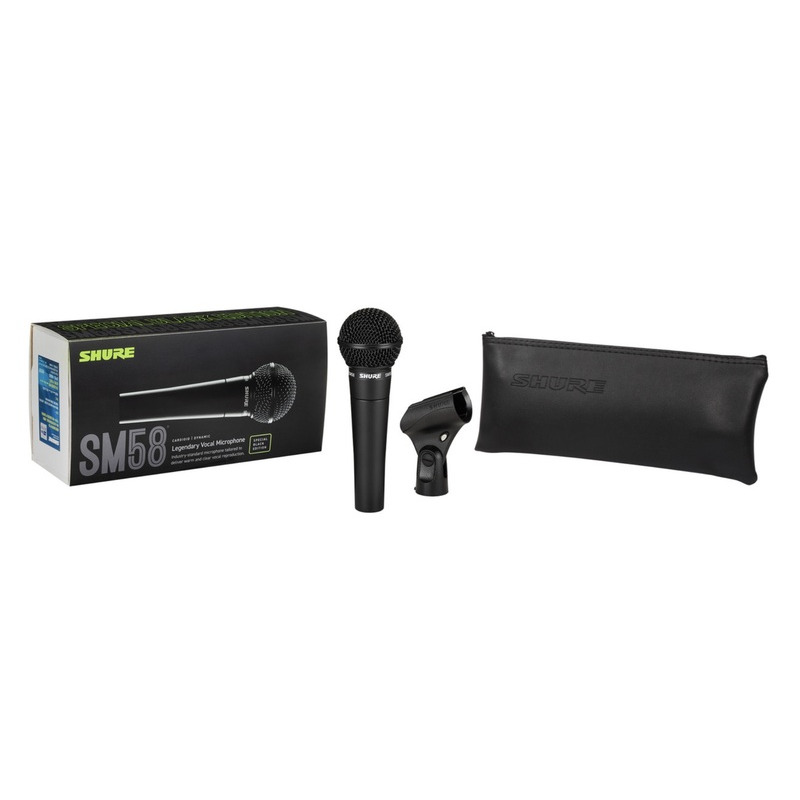 Микрофон вокальный Shure SM58-BLK