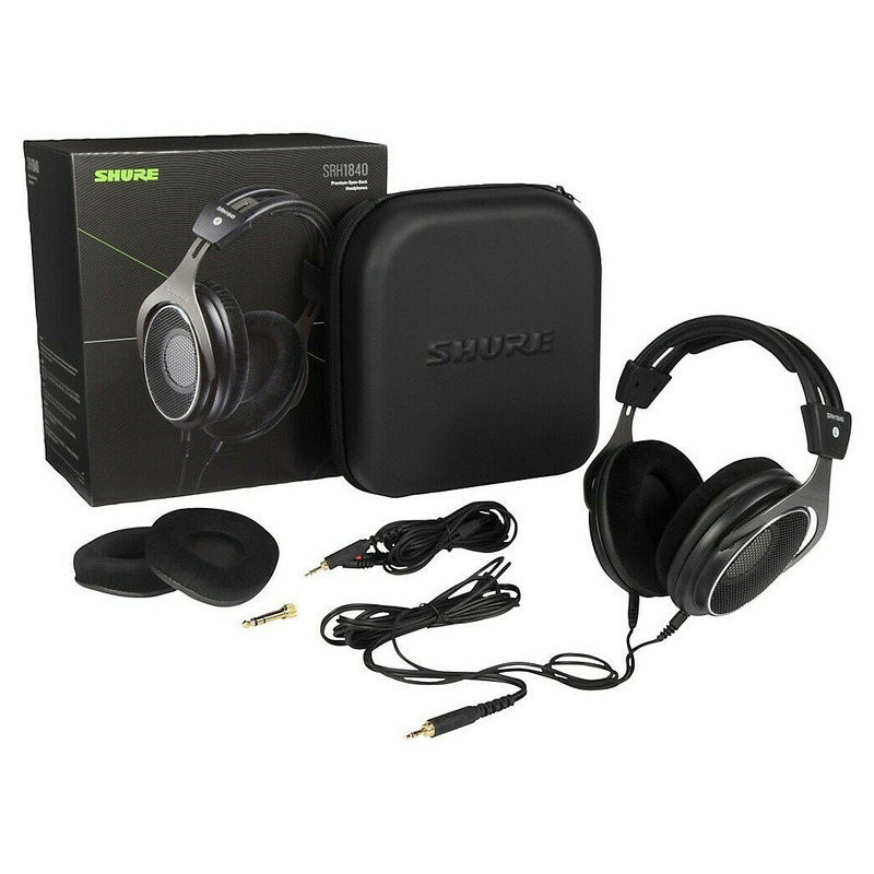 Навушники відкриті Shure SRH1840-BK