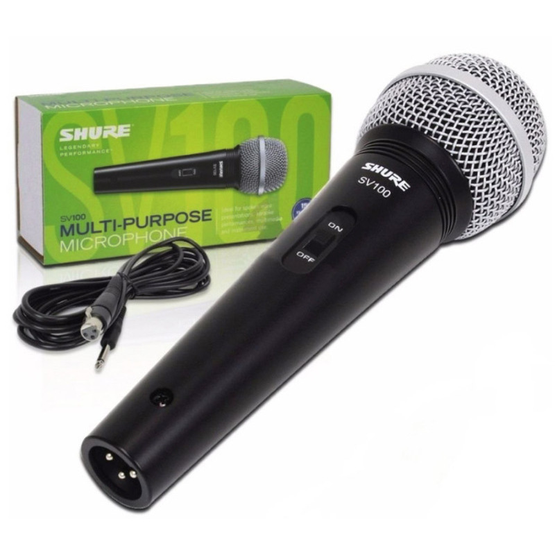 Микрофон вокальный Shure SV100-W