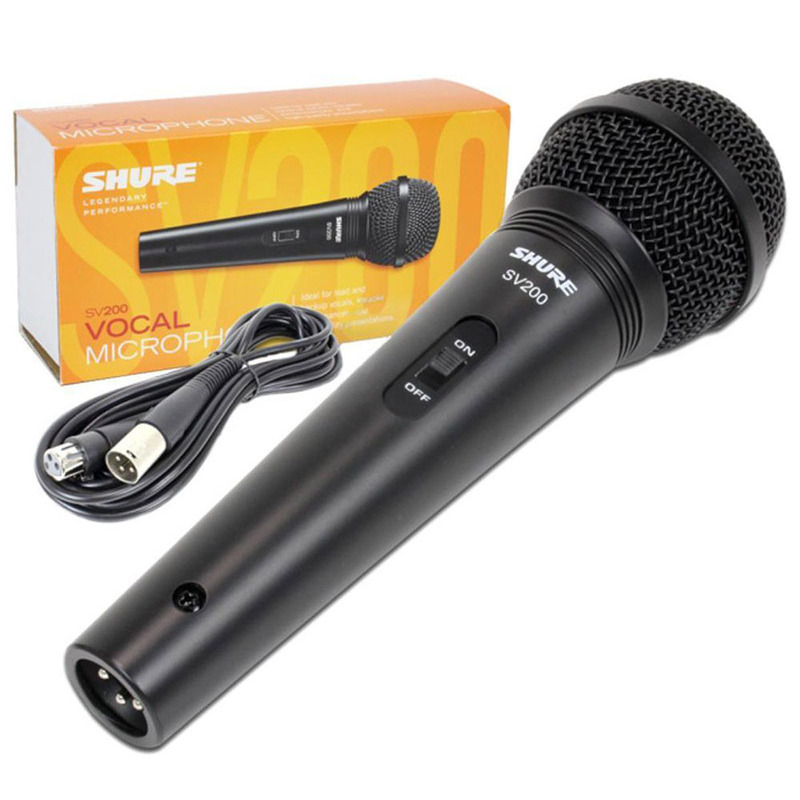 Микрофон вокальный Shure SV200-W