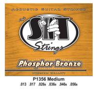 Струны для акустической гитары SIT P1356 Medium Phosphor Bronze 13/56