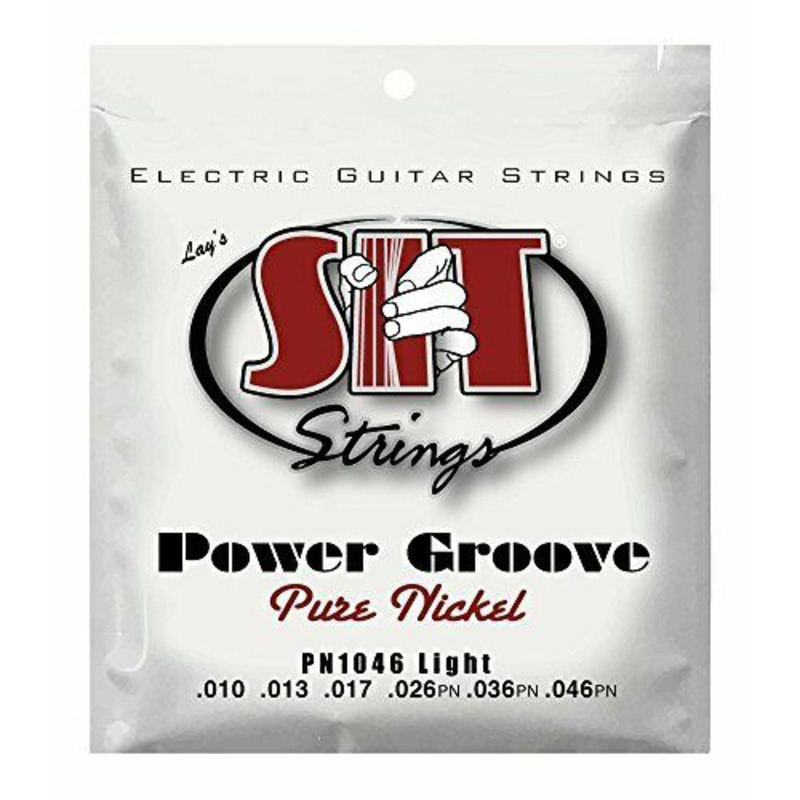 Струны для электрогитары SIT PN1046 Light Pure Nickel Wound 10/46