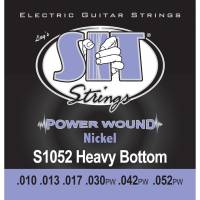 Струны для электрогитары SIT S1052 Heavy Bottom Power Wound Nickel 10/52