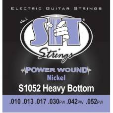 Струны для электрогитары SIT S1052 Heavy Bottom Power Wound Nickel 10/52
