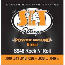 Струны для электрогитары SIT S946 Rock-N-Roll Power Wound Nickel 9/46