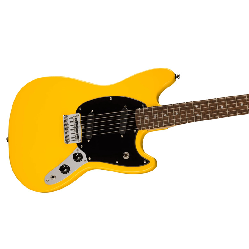 Электрогитара Squier By Fender SONIC MUSTANG LRL BPG GRAFITY YELLOW