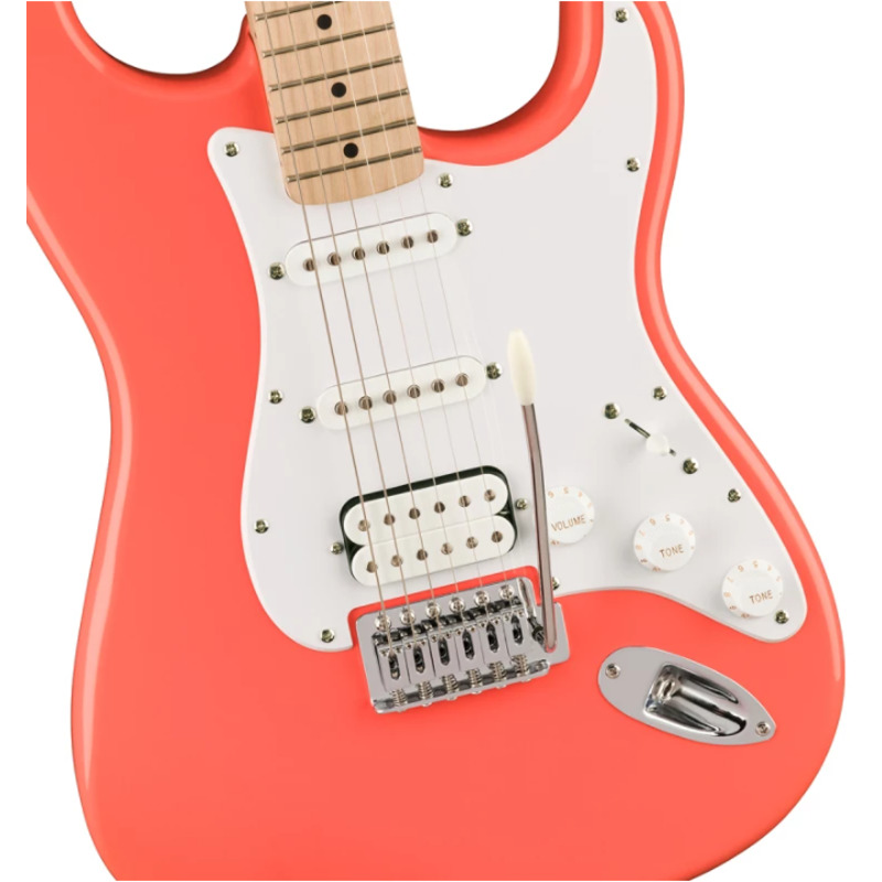 Электрогитара Squier By Fender Sonic Stratocaster HSS MN TAHITY CORAL