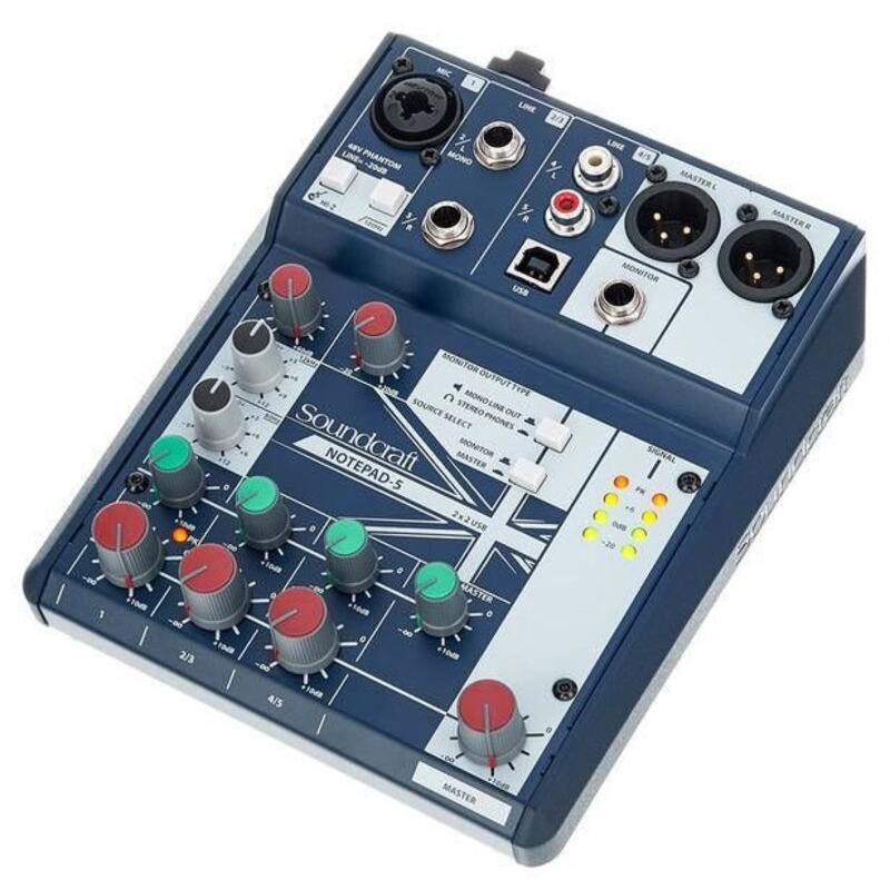 Мікшерний пульт Soundcraft Notepad-5