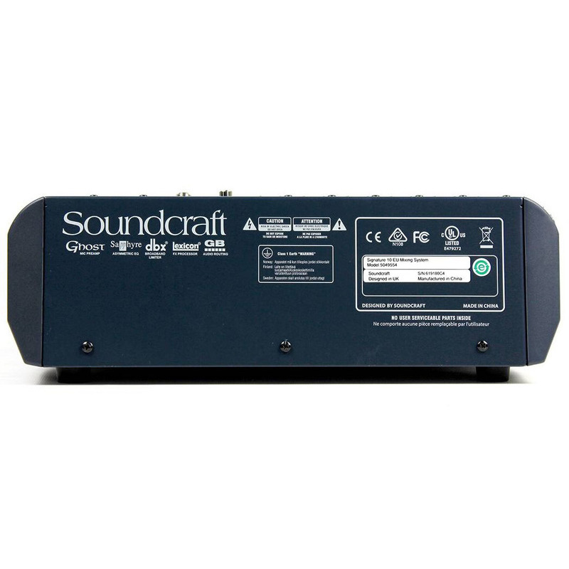 Микшерный пульт Soundcraft Signature 10
