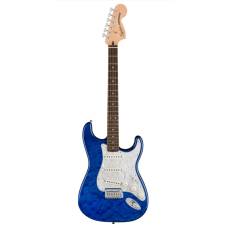 Электрогитара Squier by Fender Affinity Series FSR Stratocaster QMT Sapphire Blue Transparent